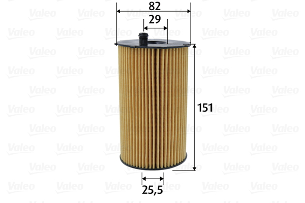 VALEO 586601 Filtro olio